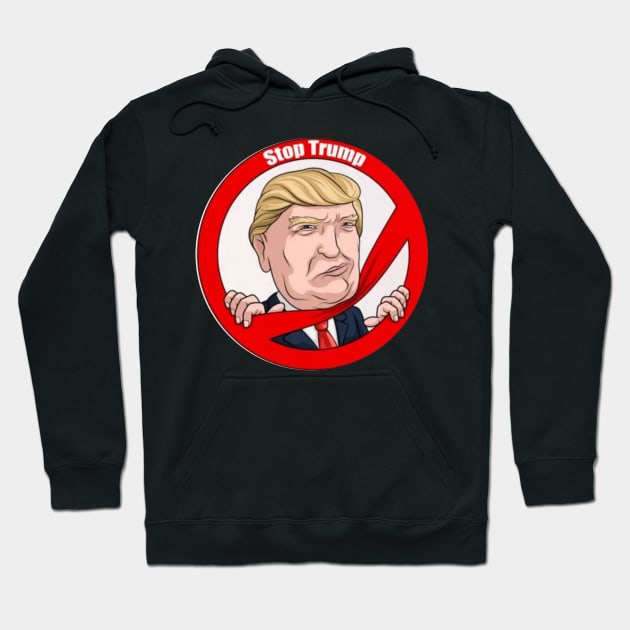 stop trump Hoodie by best-store